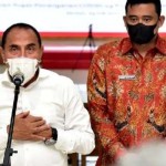 Gubsu Edy Rahmayadi sedang memberikan sambutan-1645857588