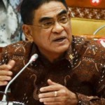 Anggota Komisi X DPR RI Andreas Hugo Pareira saat Rapat Kerja dengan Mendikbudristek RI. Foto: Vidhy/nr-1668163044