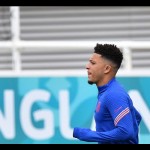 Arsip Foto - Penyerang Inggris Jadon Sancho yang memperkuat Manchester Uniter. ANTARA/AFP/Justin Tallis/aa. (AFP/JUSTIN TALLIS)-1672977068