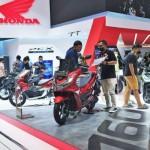 Booth PT AHM pada ajang IIMS 2023 (ANTARA/Ho)-1677553327