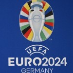 Logo UEFA Euro 2024. ANTARA/AFP/JOHN MACDOUGALL-1697512084