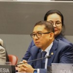 Ketua DPR RI Dr. (H.C) Puan Maharani saat mengikuti Sidang IPU ke 148 di Jenewa, Switzerland. Foto: Dody/nr-1711347192