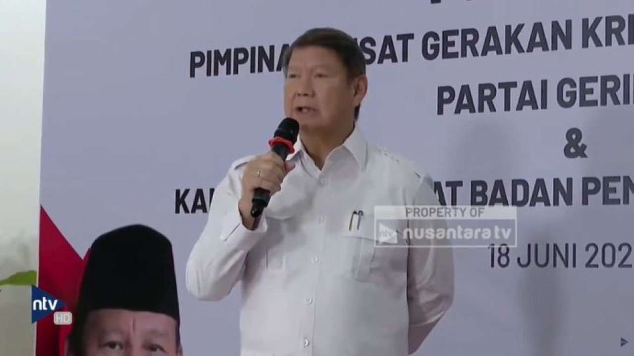 Ketua Dewan Pembina Gerakan Kristiani Indonesia Raya (GEKIRA), Hashim Djojohadikusumo.