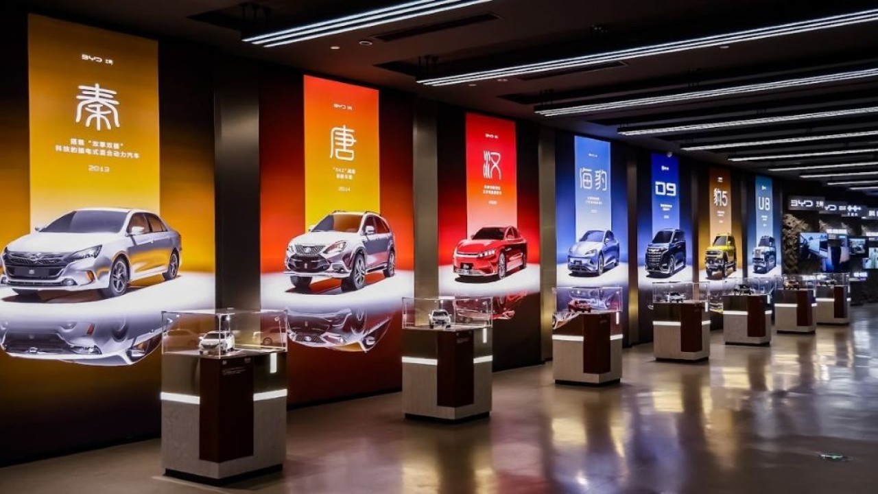 BYD menghadirkan Di-Space, sebuah museum sains inovatif yang didedikasikan khusus untuk teknologi NEV. (Foto: Istimewa/BYD)