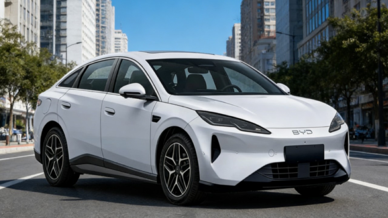 BYD Seal 06 EV memiliki jarak tempuh 630 km berdasarkan data label energi terbaru. (Foto: Istimewa via CarNewsChina)