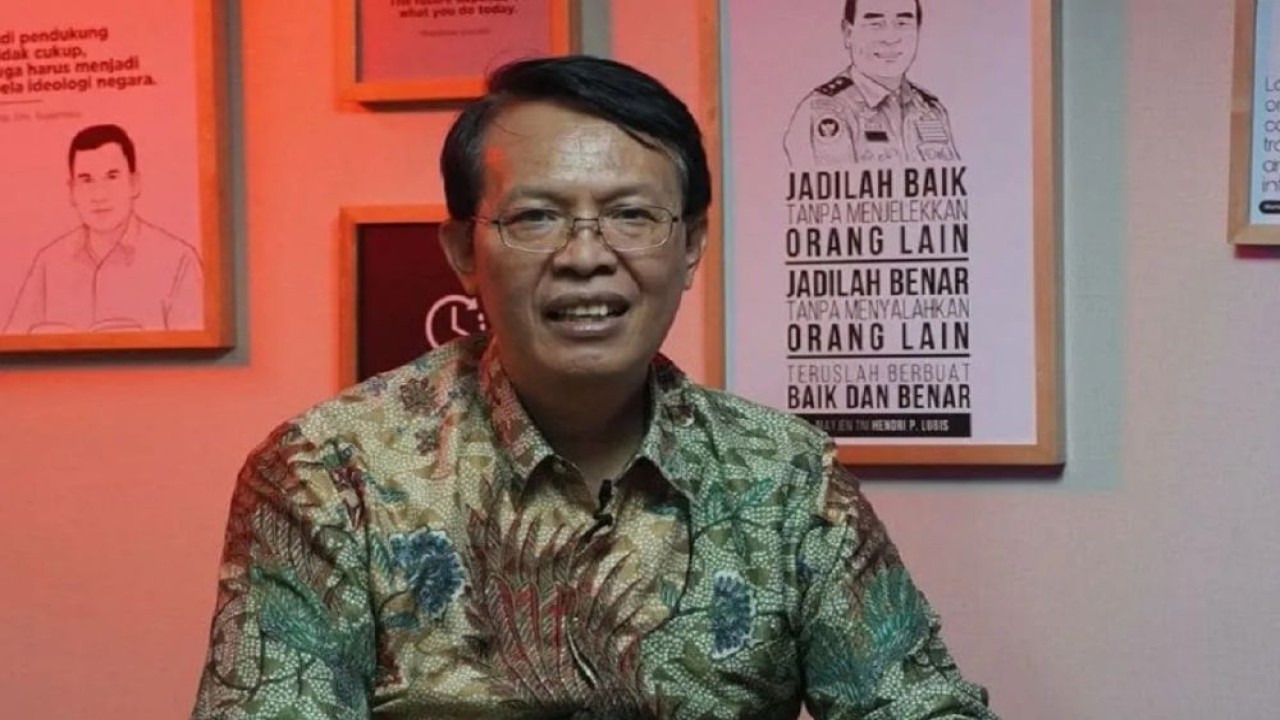 Guru Besar Universitas Trisakti sekaligus pengamat kebijakan publik Trubus Rahardiansah. (Foto: ANTARA/HO-BNPT)