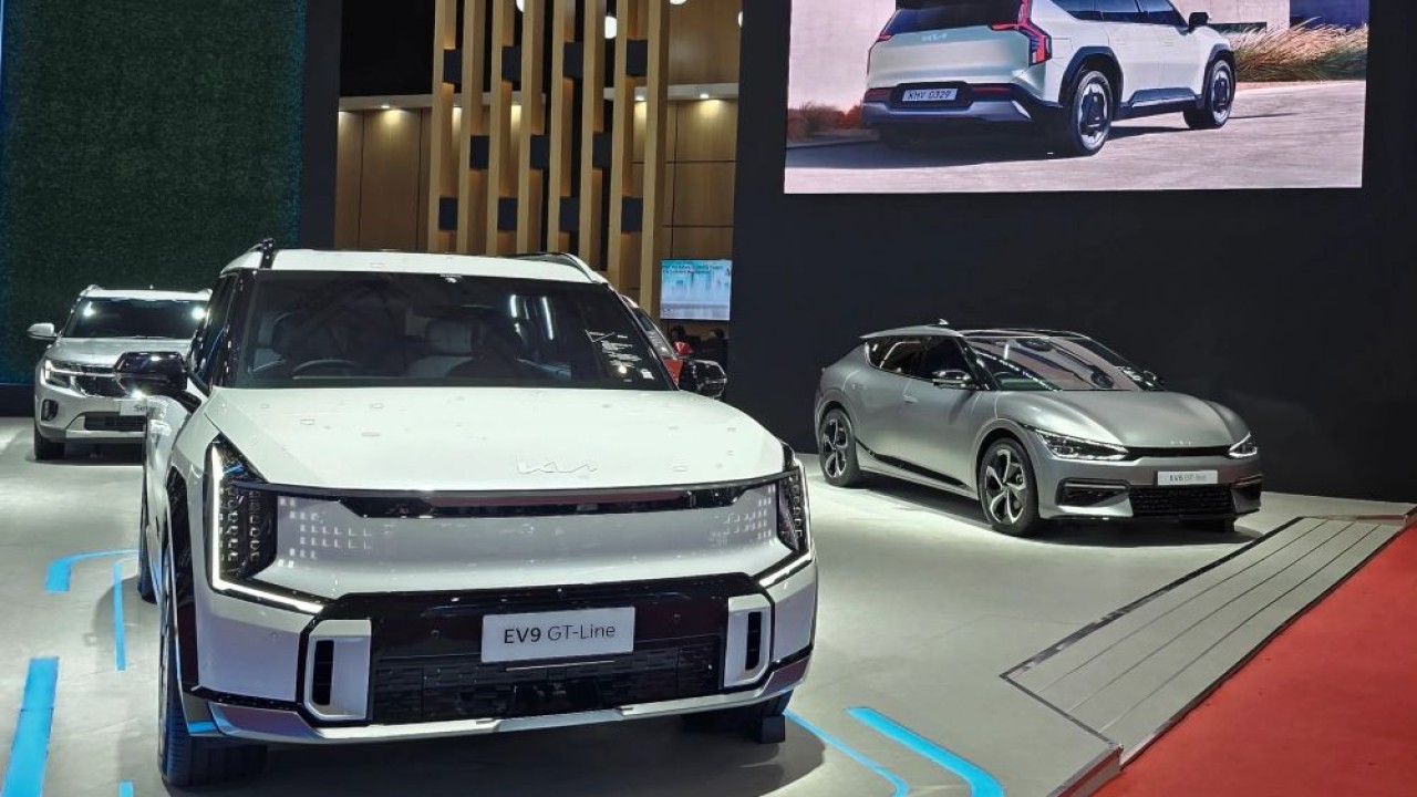Kia EV6 GT-Line dan EV9 GT-Line turut meramaikan IIMS 2025. (Foto: Istimewa)