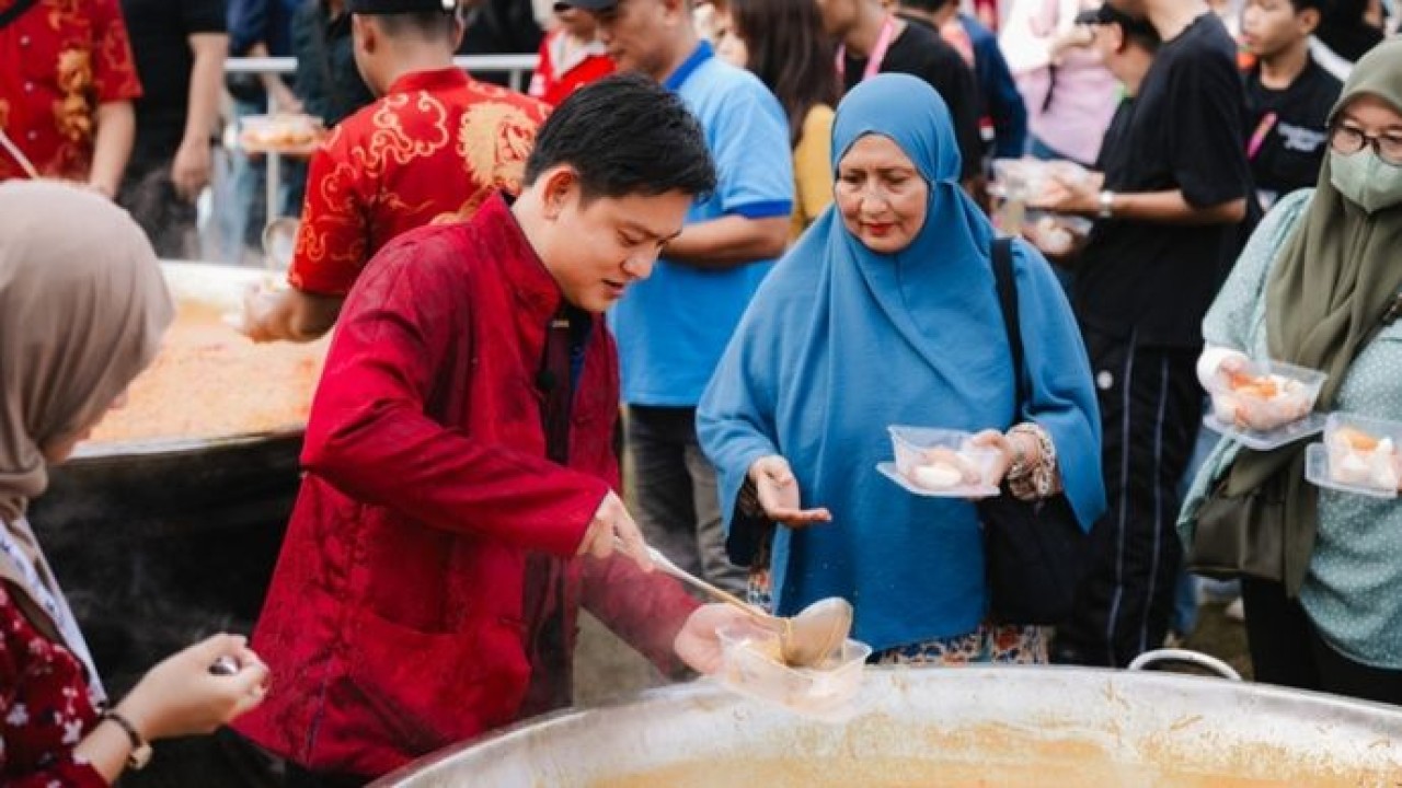 Ketupat Cap Go Meh Bobon Santoso Jadi Primadona di Imlek Festival 2577 (Dokumentasi )