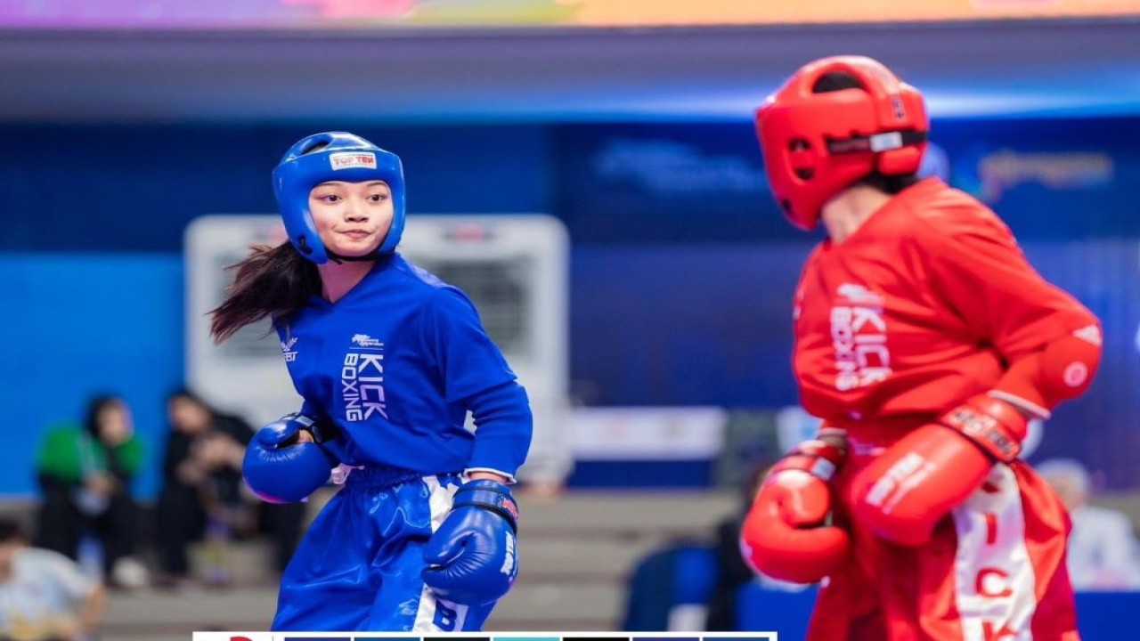 Ilustrasi pertandingan kickboxing/ist