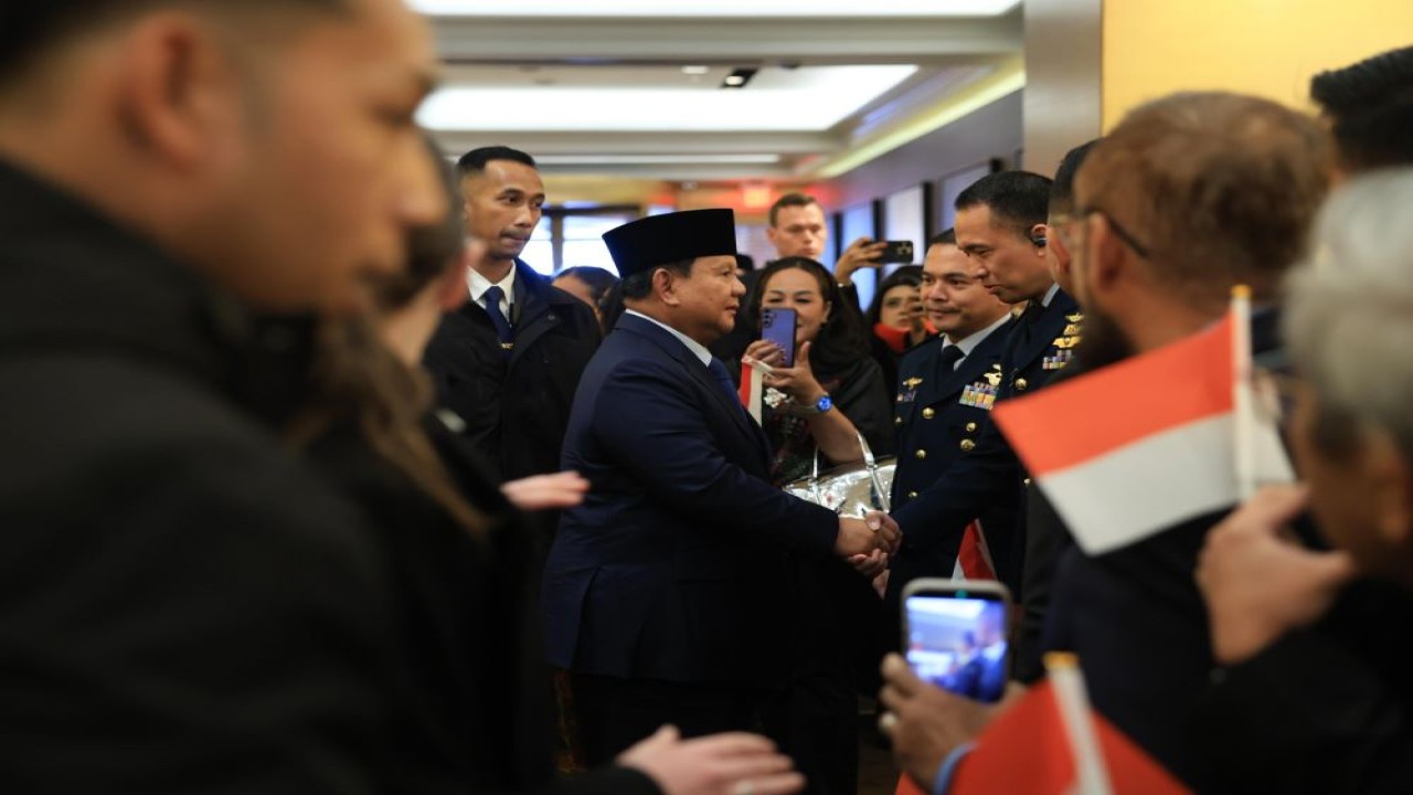 Presiden Prabowo Subianto telah tiba di Amerika Serikat (AS). (Istimewa)