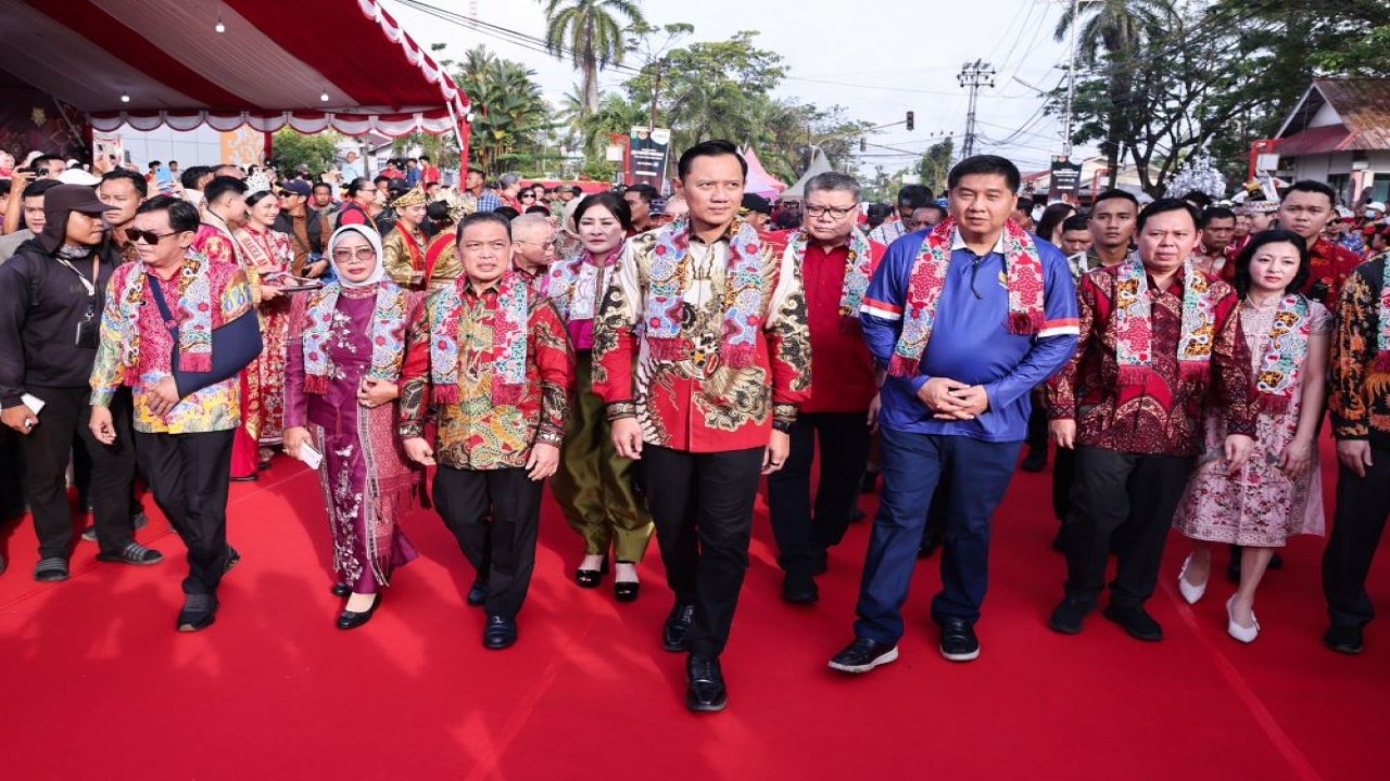 Menteri Koordinator Bidang Infrastruktur dan Pembangunan Kewilayahan, Agus Harimurti Yudhoyono (AHY). (Bakom)