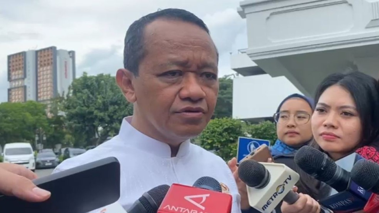 Menteri Energi dan Sumber Daya Mineral (ESDM) Bahlil Lahadalia di Istana Kepresidenan Jakarta, Rabu (4/3/2026). (Foto: Dok/Istimewa/Bakom RI)