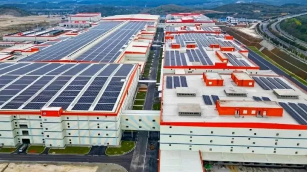 Pabrik terbaru CATL di China. (Foto: ANTARA/CATL)