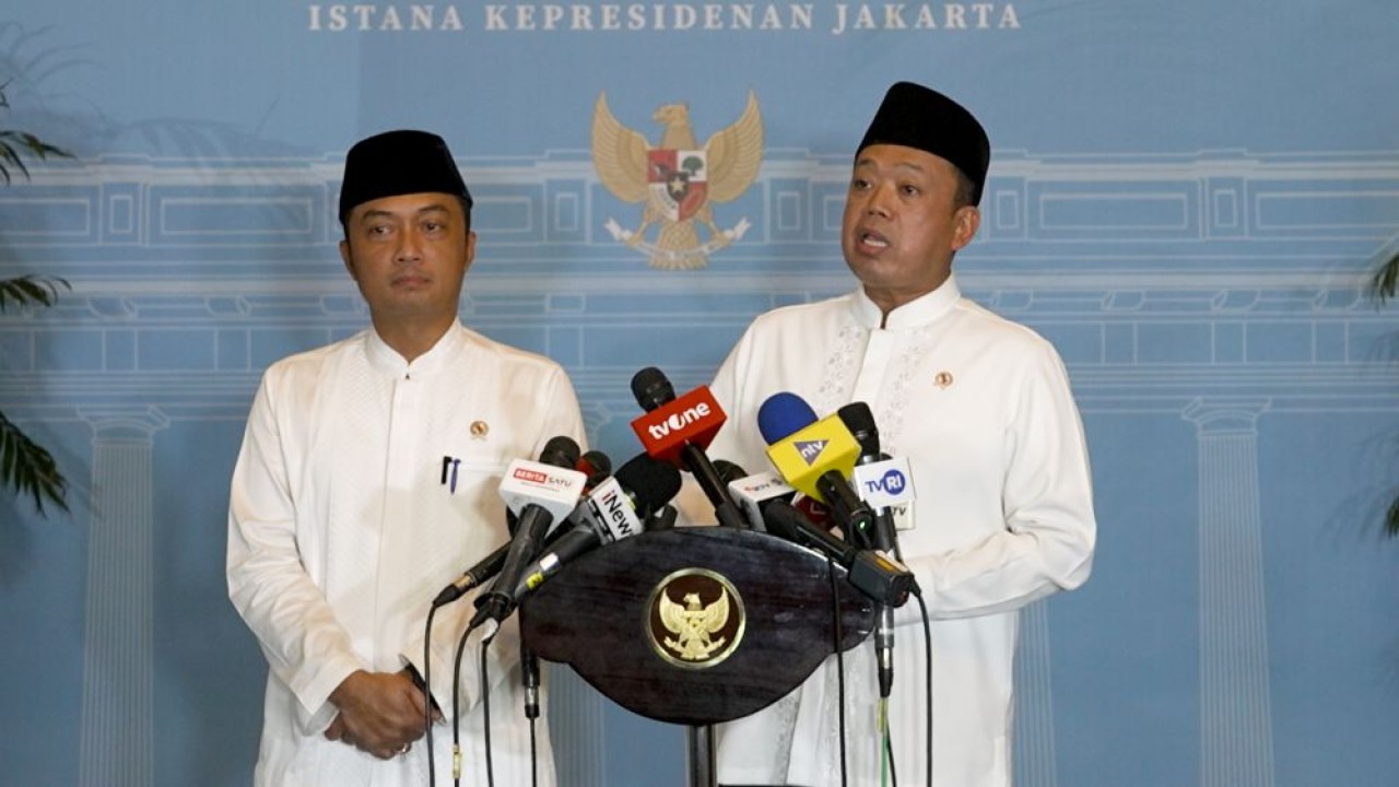 Menteri Agraria dan Tata Ruang/Badan Pertanahan Nasional (ATR/BPN) sekaligus tokoh Nahdlatul Ulama (NU), Nusron Wahid. (Foto: Dok/Istimewa/Bakom RI)