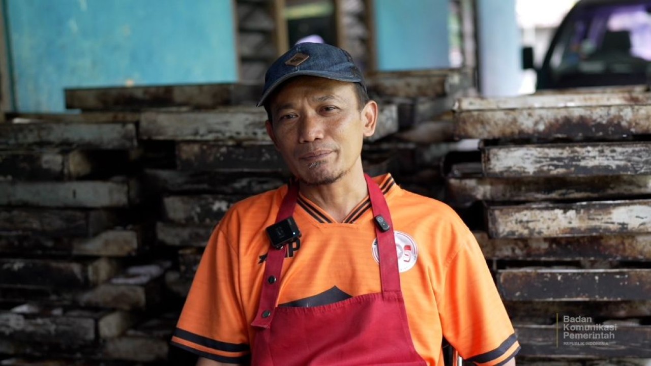 UMKM roti milik Rahmat di Dusun Dukuh Sepat, Desa Bulu, Kecamatan Bulu, Kabupaten Sukoharjo, Jawa Tengah. (Foto: Dok/Istimewa/Bakom RI)