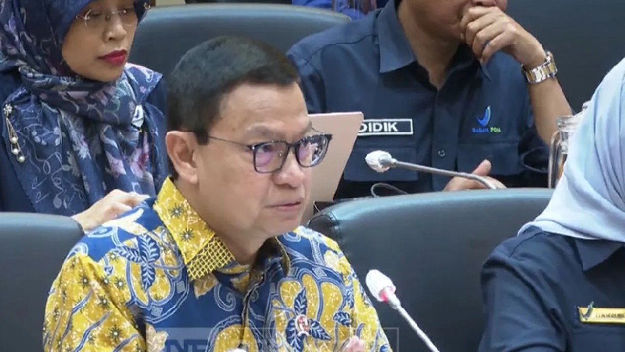 Tangkapan layar - Kepala BPOM Taruna Ikrar menyampaikan paparan dalam rapat dengar pendapat (RDP) bersama Komisi IX DPR di Kompleks Parlemen, Jakarta, Senin 20 April 2026. ANTARA/Tri Meilani Ameliya. (Antara)