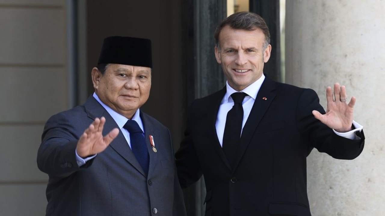 Presiden Prabowo Subianto melanjutkan agenda lawatan ke Prancis dan bertemu dengan Presiden Emmanuel Macron. (Foto: Dok/Istimewa)