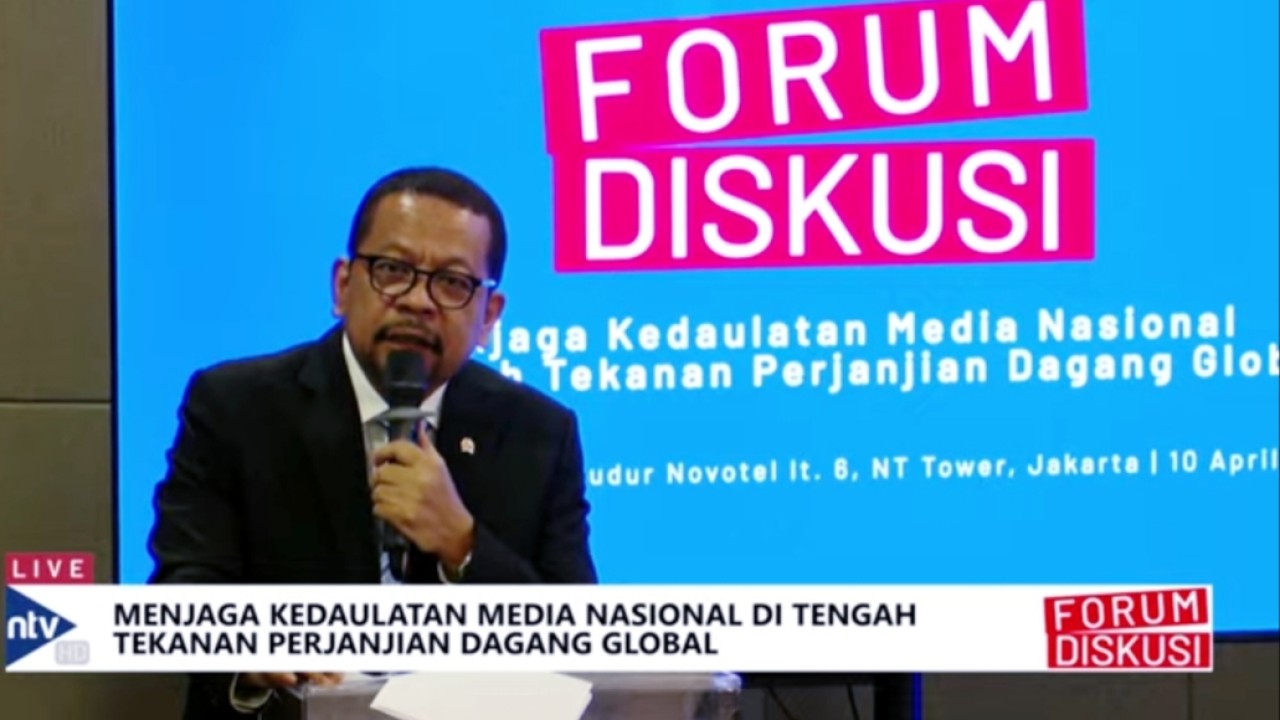 Kepala Staf Kepresidenan (KSP) Muhammad Qodari. (Tangkap layar Youtube Nusantara TV)