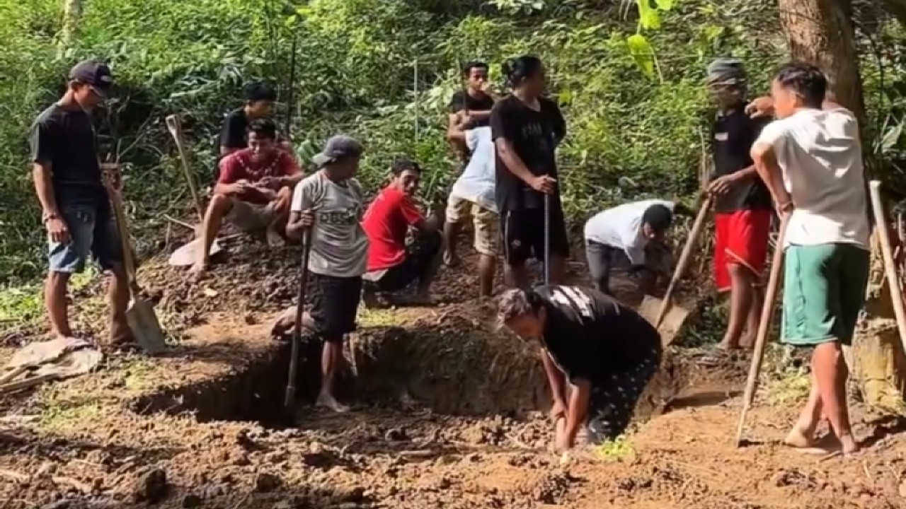Pembangunan jembatan tepatnya berlokasi di Desa Bainaa Barat, Kecamatan Tinombo, Kabupaten Parigi Moutong, Sulawesi Tengah. (Foto: Dok/Istimewa/Bakom RI)