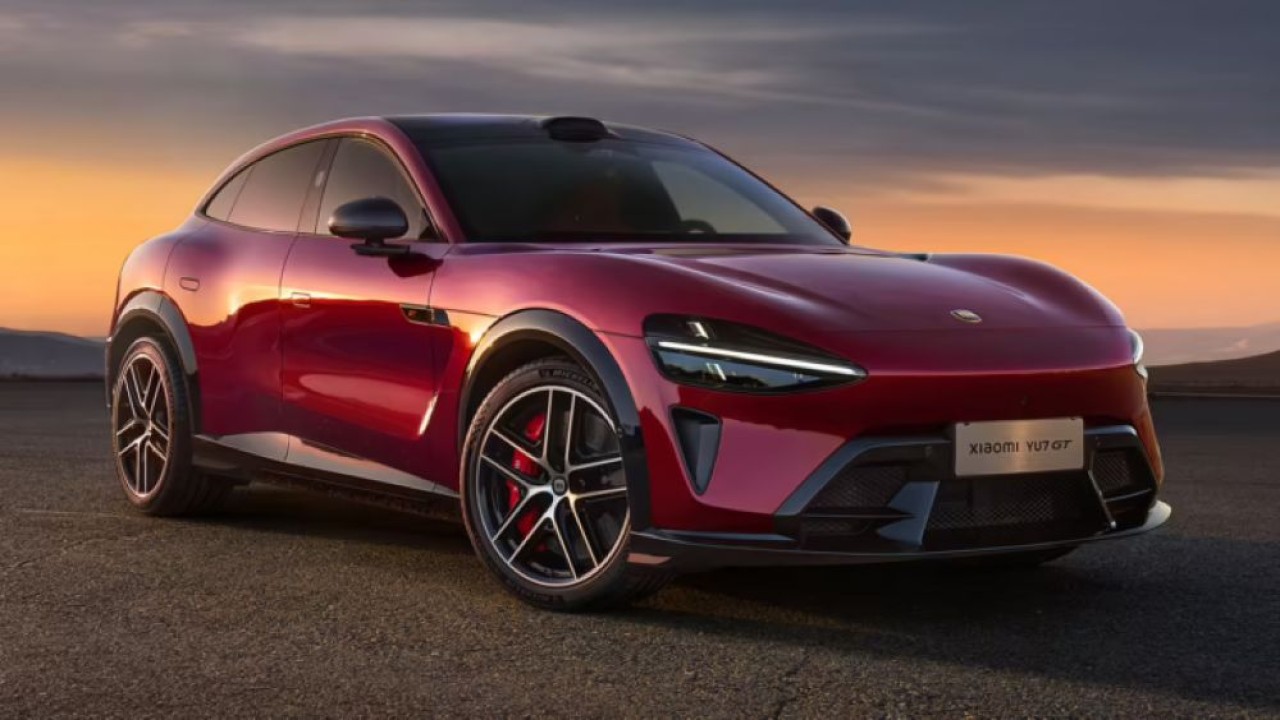 Xiaomi YU7 GT. (Foto: Xiaomi via CarNewsChina)