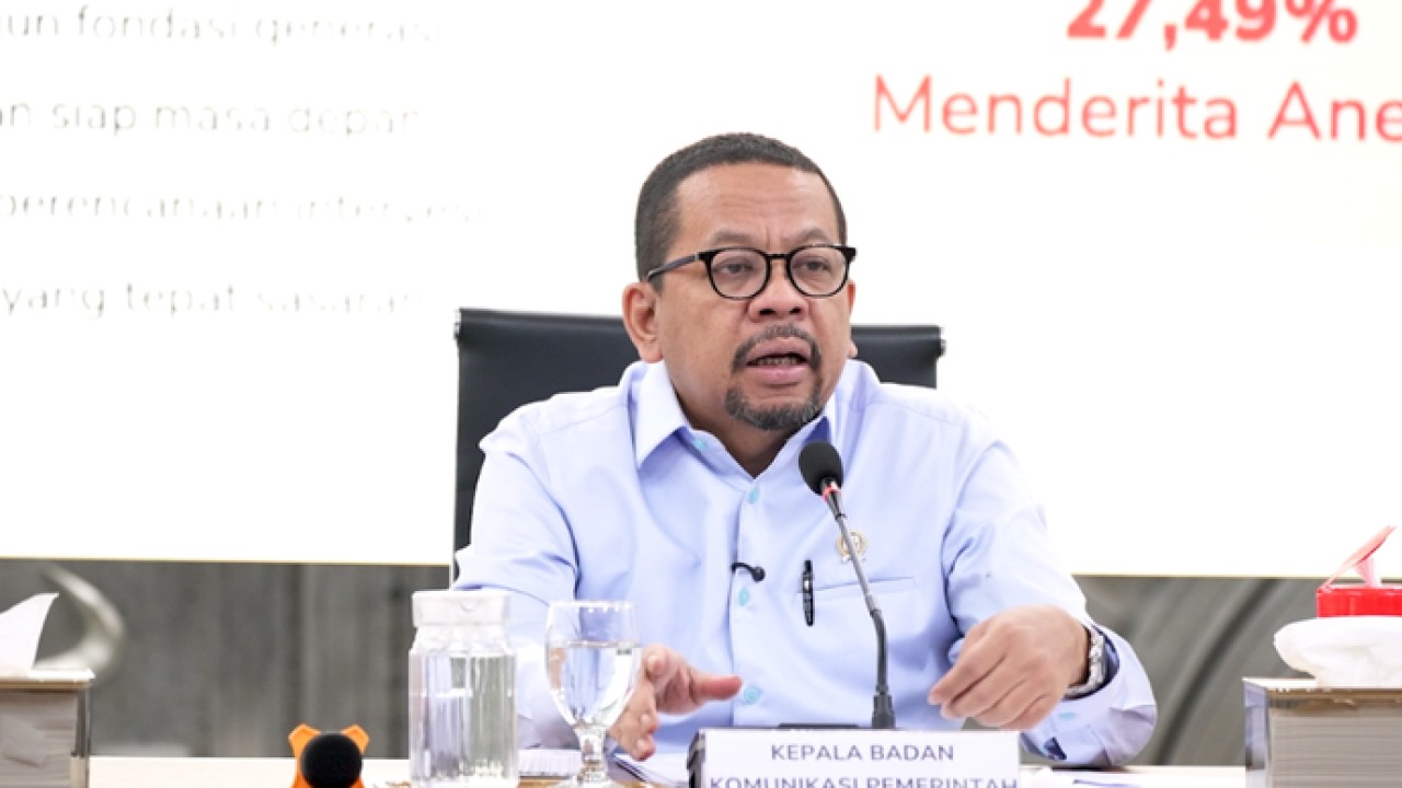 Kepala Badan Komunikasi Pemerintah (Bakom) RI Muhammad Qodari (Bakom)
