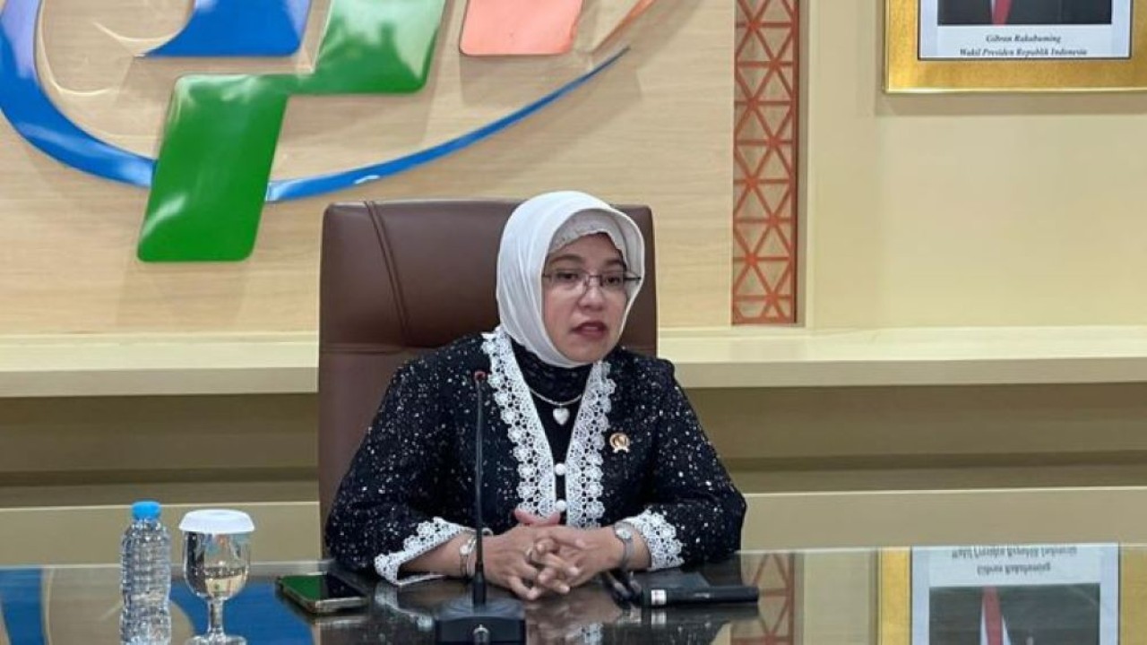 Kepala BPS Amalia Adininggar Widyasanti (Ntvnews.id-Muslimin Trisyuliono)