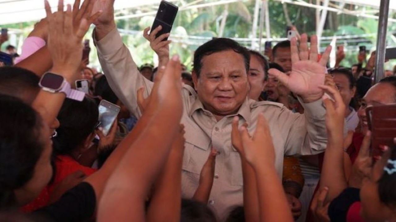 Presiden Prabowo Subianto melakukan kunjungan ke Pulau Miangas, Kabupaten Talaud, Sulawesi Utara (Sulut) pada Sabtu (9/5/2026). (Foto: Istimewa)