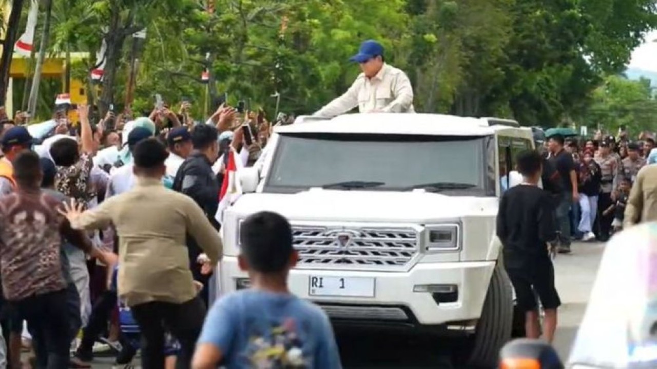 Kehadiran Presiden Prabowo Subianto di Kampung Nelayan Merah Putih (KNMP) Leato Selatan, Kecamatan Dumbo Raya, Kota Gorontalo, disambut hangat. (Foto: Dok/Istimewa)