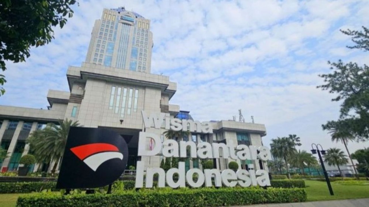 Wisma Danantara Indonesia. PRNewsfoto/Shanghai SUS Environment Co., Ltd. (Foto: Antara)