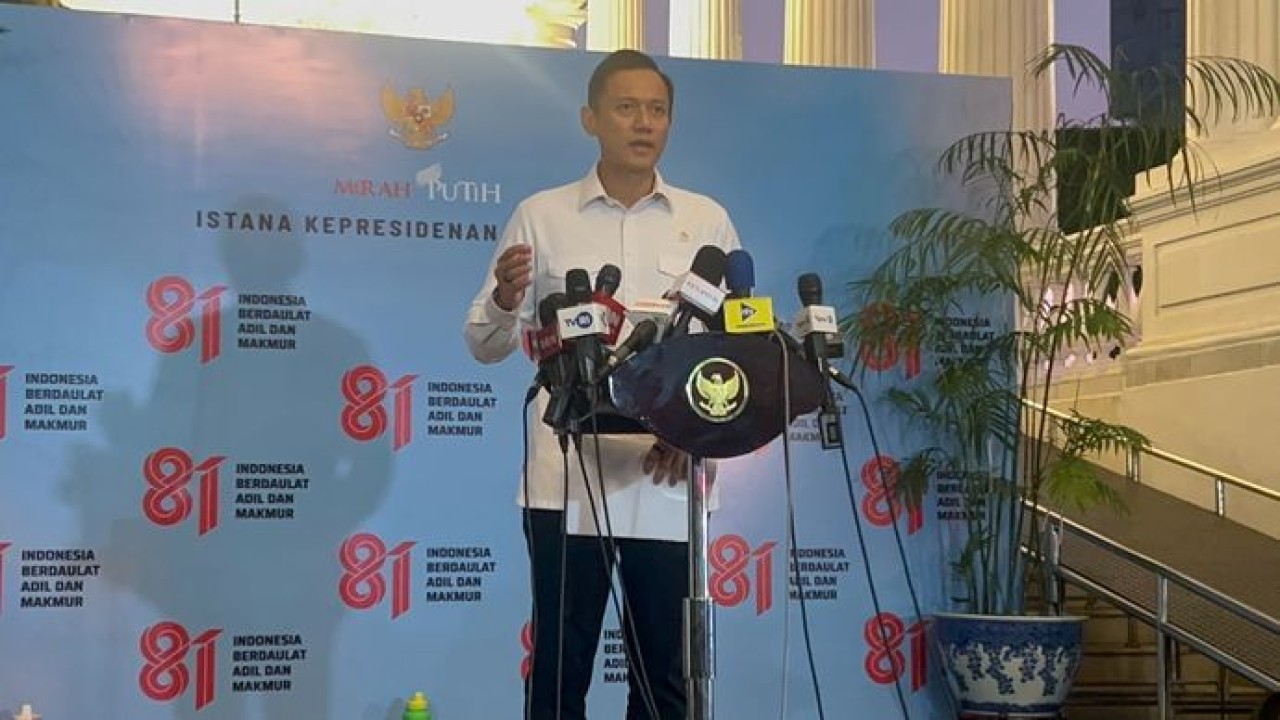 Menteri Koordinator Bidang Infrastruktur dan Kewilayahan Agus Harimurti Yudhoyono (AHY) (NTVnews)