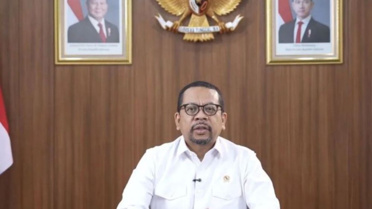 Kepala Bakom RI Muhammad Qodari dalam keterangan video yang diterima di Jakarta, Selasa (28/7/2026) (antara)