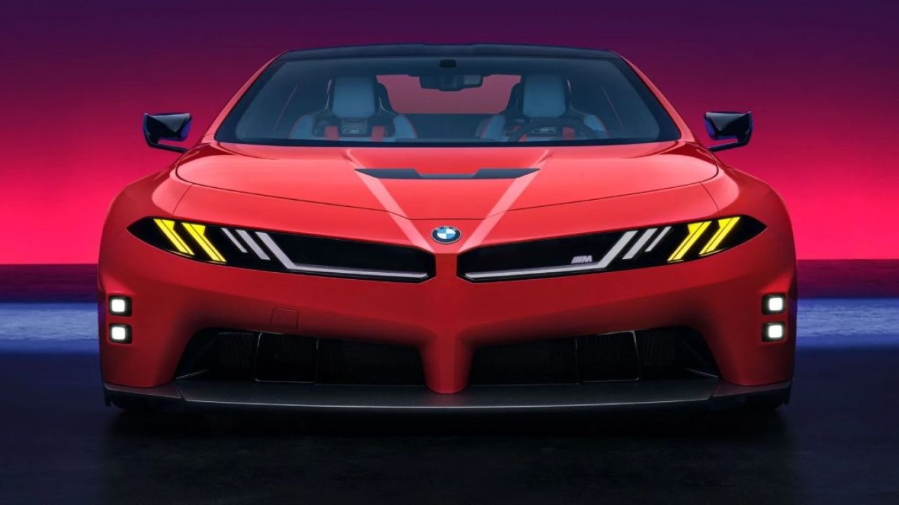 BMW M Concept Neue Klasse. (Foto: Istimewa via Carscoops)
