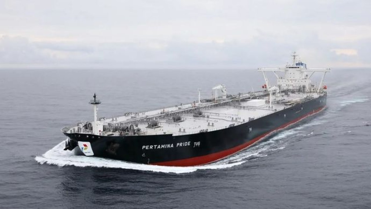 Kapal tanker very large crude carrier (VLCC) Pertamina Pride (Antara)