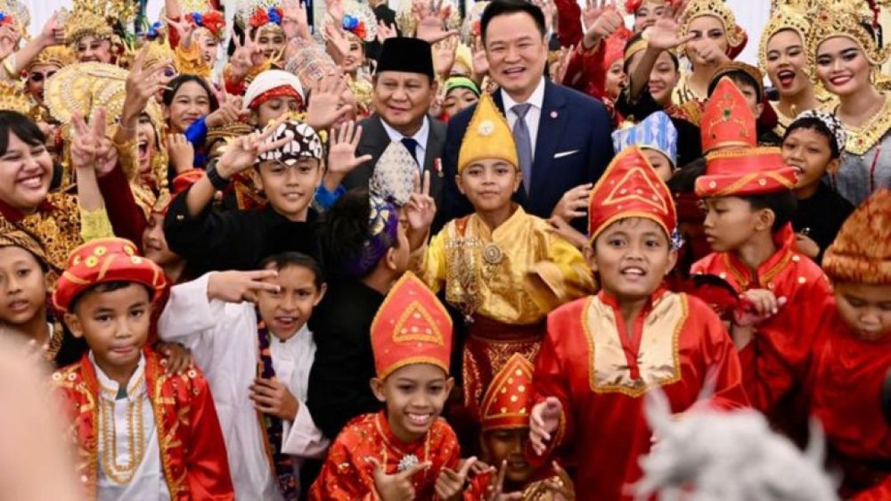 Presiden Prabowo Subianto mengadakan jamuan makan malam resmi bagi Perdana Menteri (PM) Kerajaan Thailand Anutin Charnvirakul di Istana Negara, Jakarta, Senin, 3 Agustus 2026. (Foto: Istimewa)