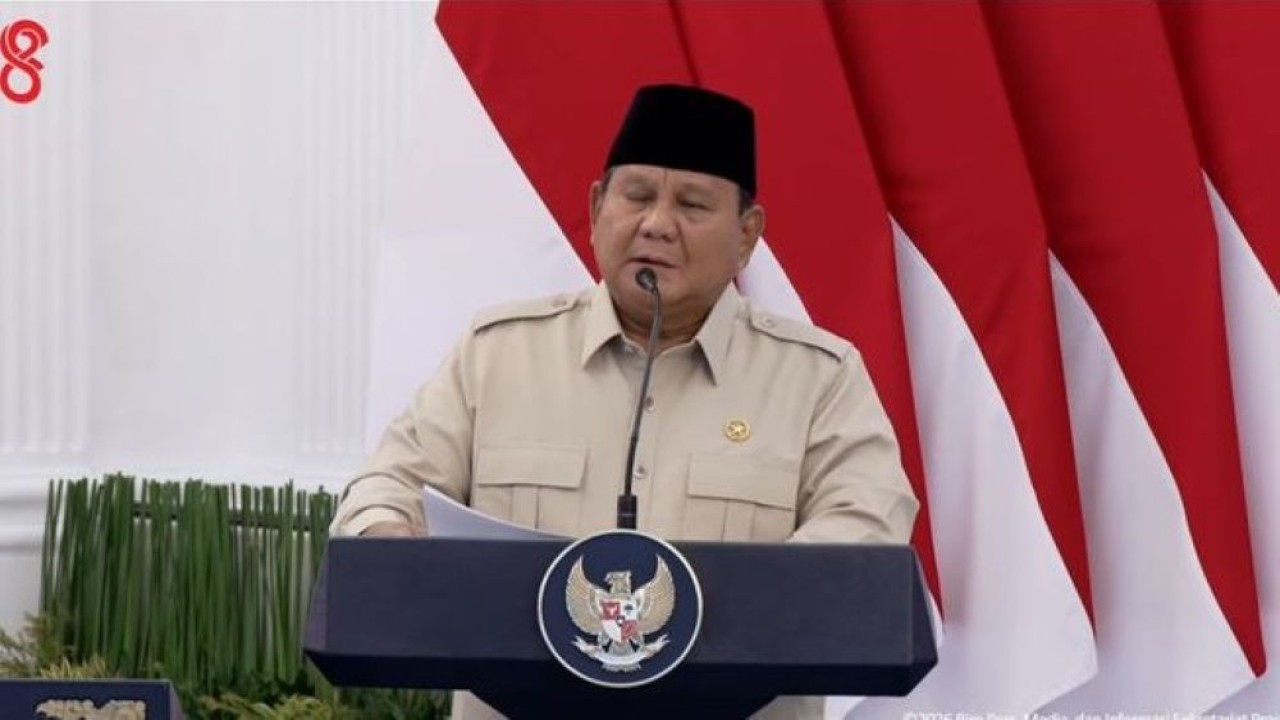 Presiden Prabowo Subianto. (Foto: Istimewa)