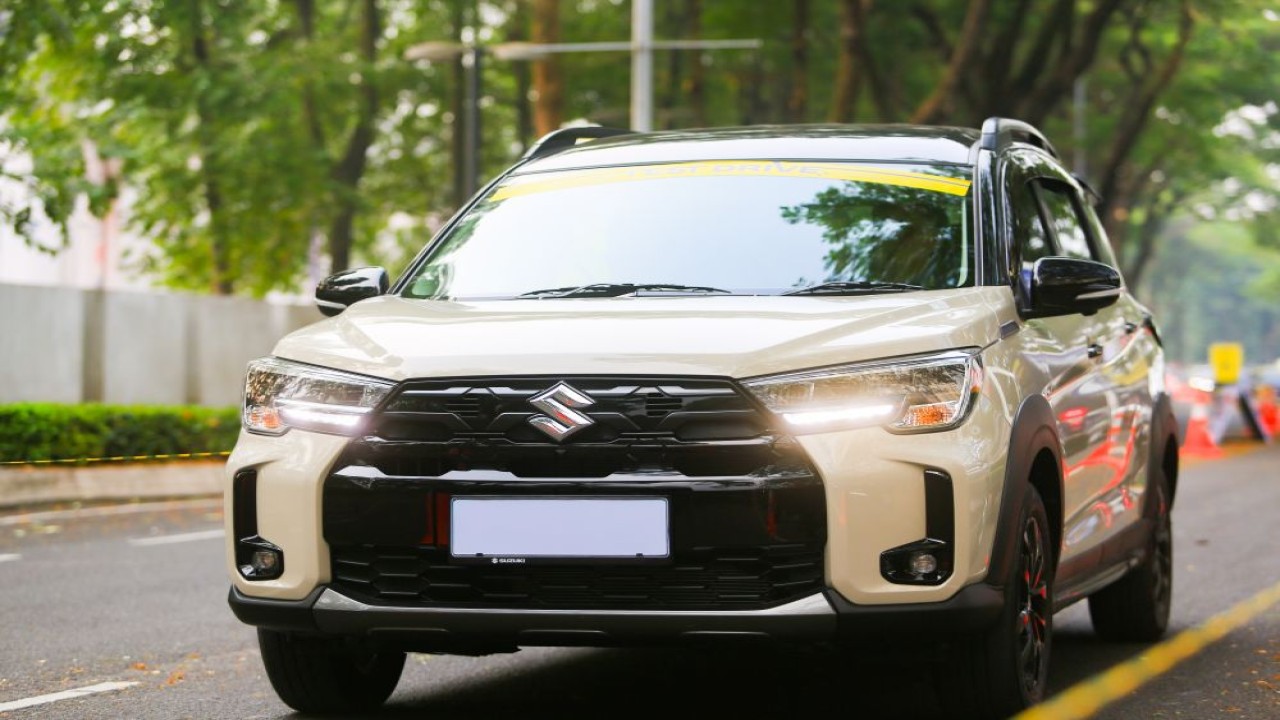 Suzuki XL7 terbaru mencuri perhatian pengunjung ajang GIIAS 2026 di ICE BSD City, Kabupaten Tangerang, Banten. (Foto: Dok/Istimewa)