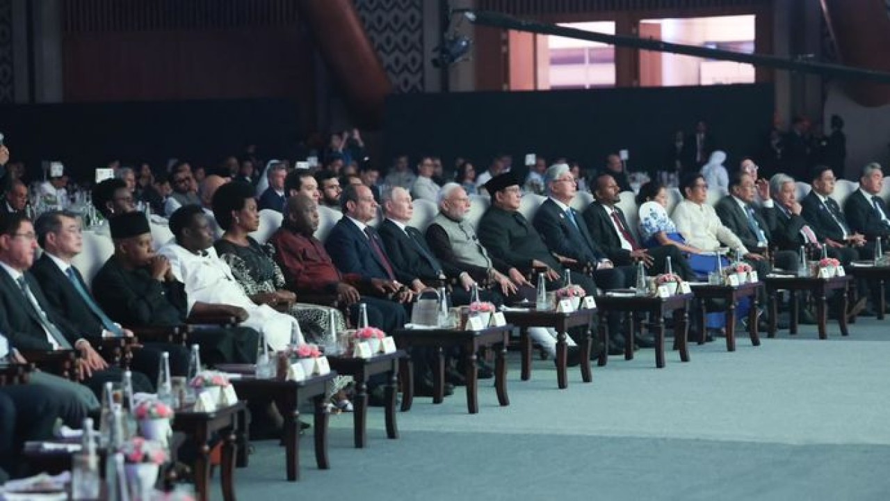 Presiden Prabowo Subianto membawa tiga pesan utama Indonesia dalam Konferensi Tingkat Tinggi (KTT) BRICS 2026 di New Delhi, Republik India (Sekretariat Presiden)